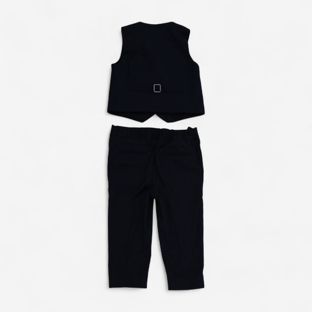 Waist Coat & Trouser Navy 2pcs