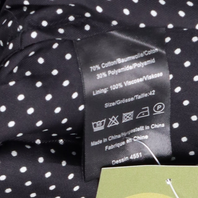 Black Lace Polka Dot Midi Ski