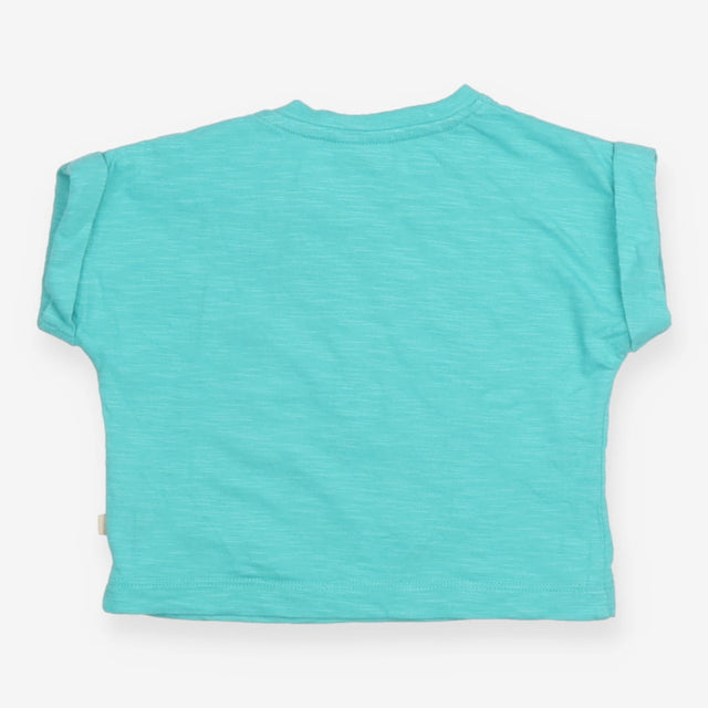 Green Swimming Cat T-shirt