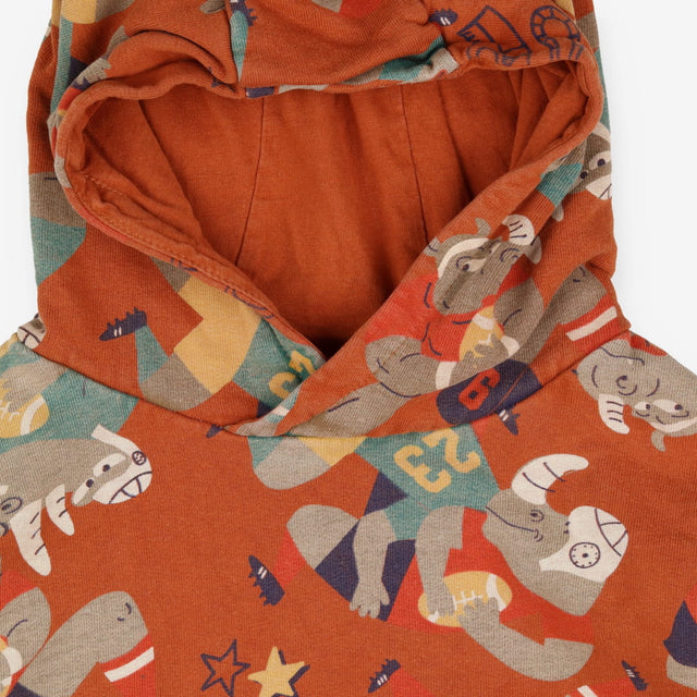 Hoodie Rust sporty Rhinos