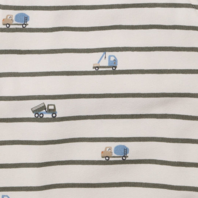Dungaree Cream and Khaki Stripes and Trucks