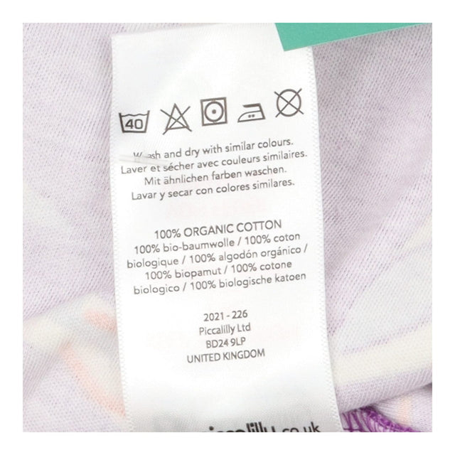 Purple Seagull Jersey Dress