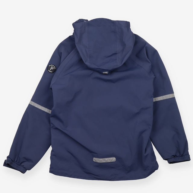 Blue Shell Jacket Striped Lining