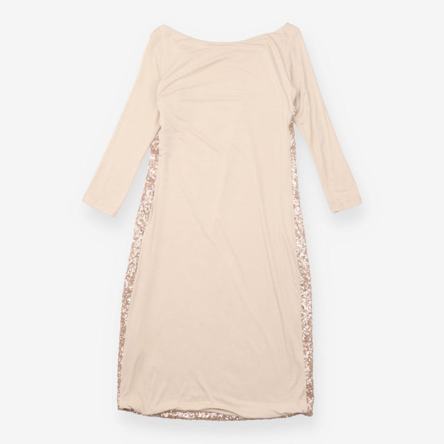 Champagne Gold Sequin Long Sleeve Part