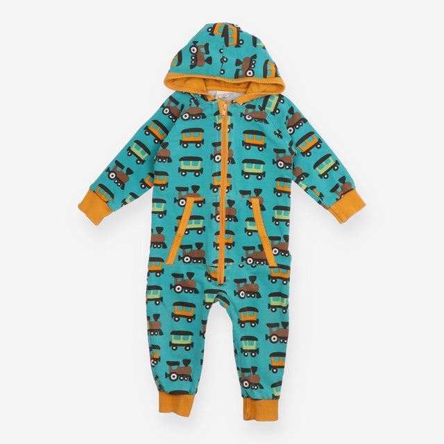 Blue Trains Onesie