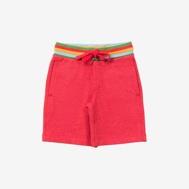 Red Marl Comfy Joggers Shorts
