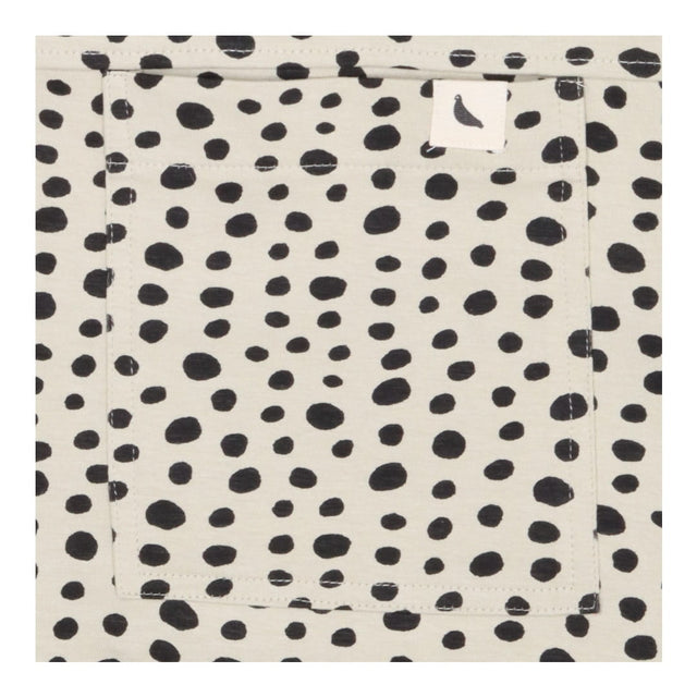 Lila jersey dungareespolka dot