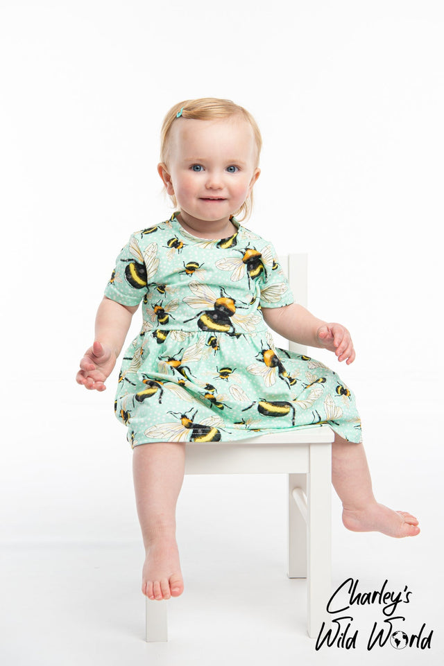 'The Bee's Knee's Short Sleeved Dress