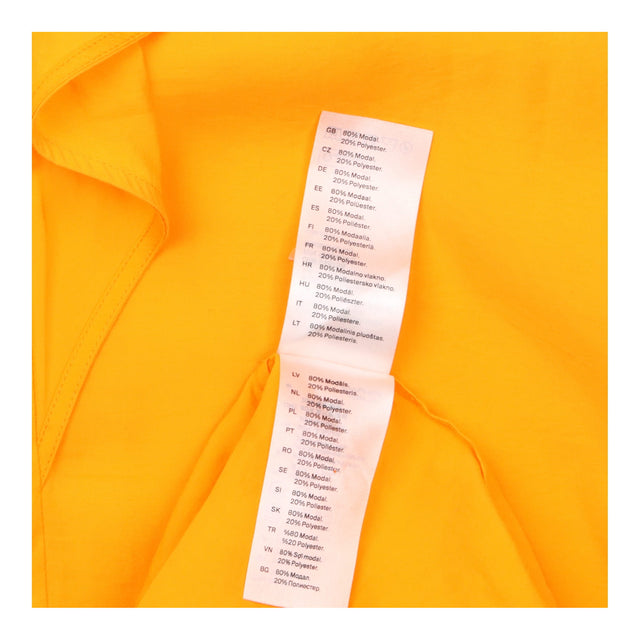 Dress Ruffle Front V-Neck Sleeveless Maxi Bright O