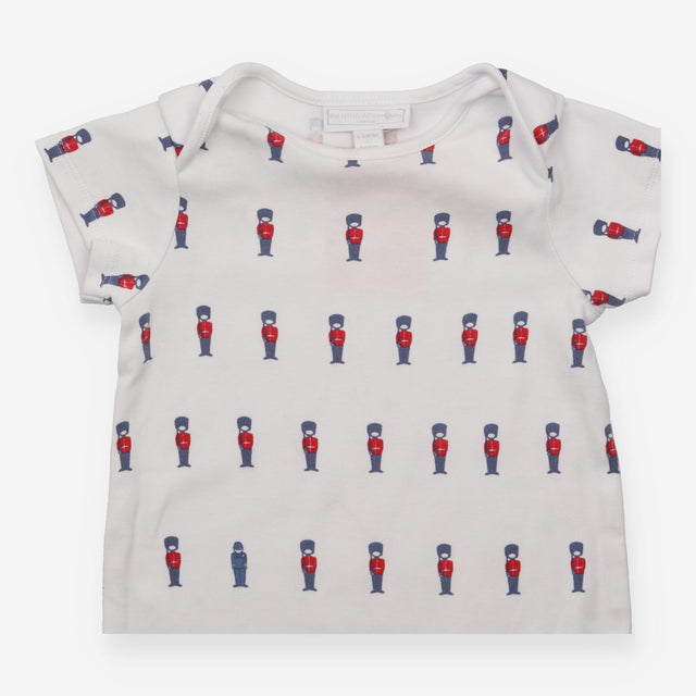 Romper white soldier
