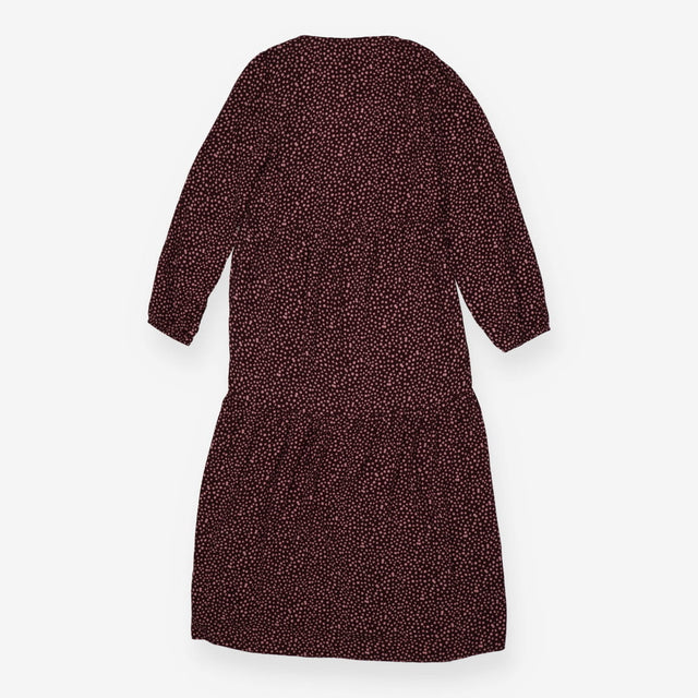 Midi Dress Florence Pink and Purple Ditsy Print