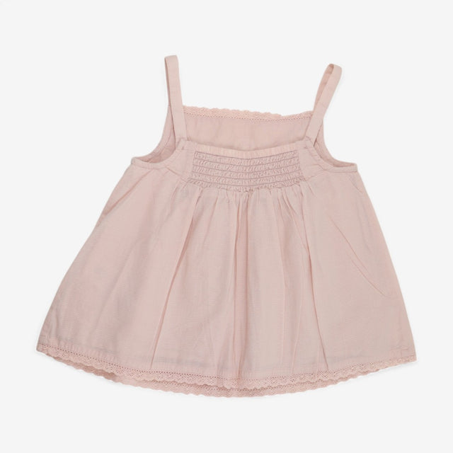 strappy pink tunic