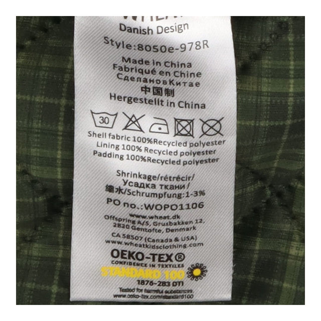 Pramsuit Green Quilted