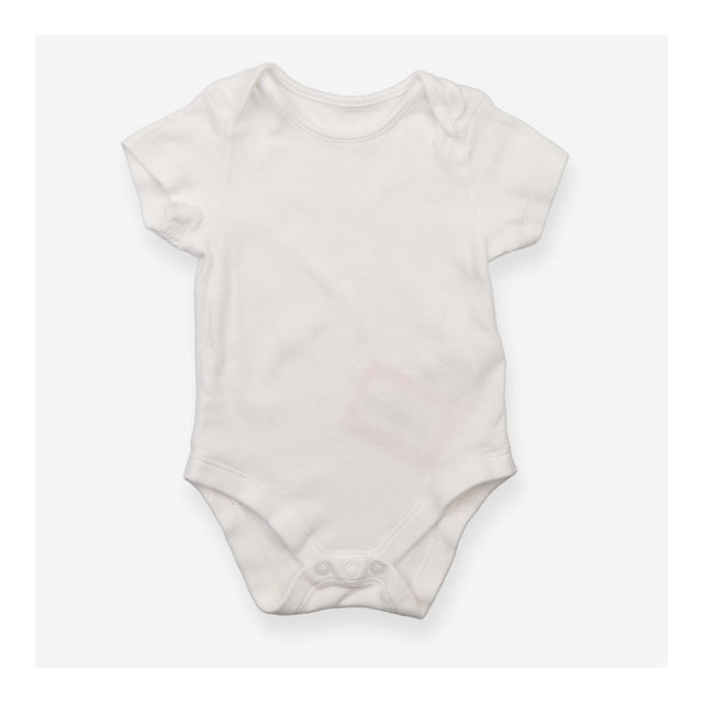 Bodysuit short sleeves white