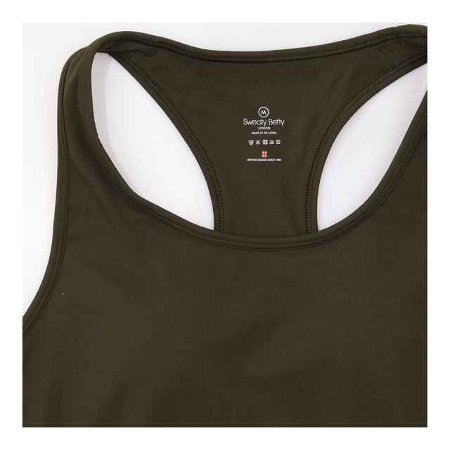 Khaki Power Medium-Support Bra Tank Top