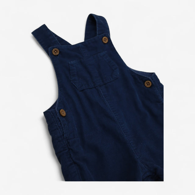 Navy cord dungarees