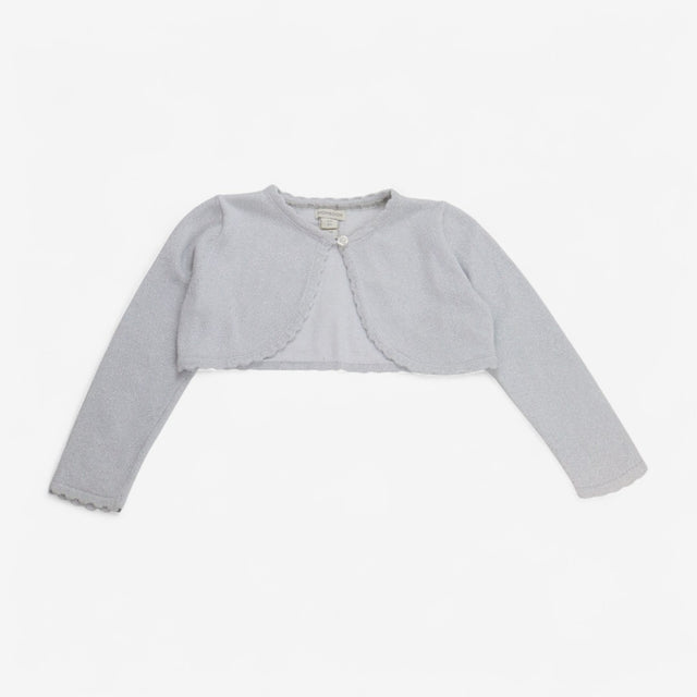 Cardigan Bolero Silver Glitter