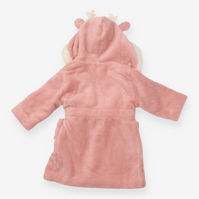 Dressing gown pink deer