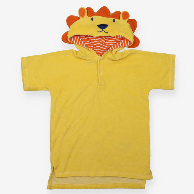 Poncho toweling yellow lion