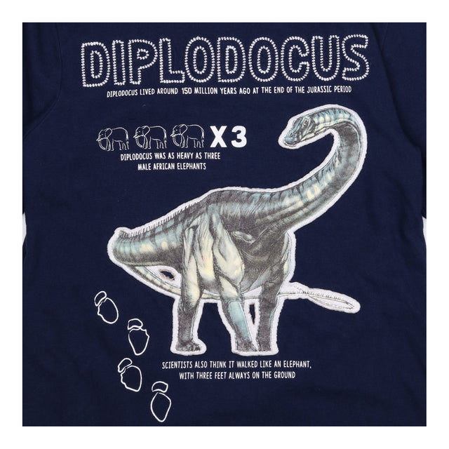 T-Shirt Navy Natural History Museum Diplodocus