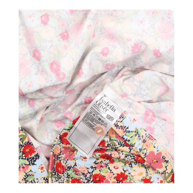 Multicolor Floral EcoVero Viscose Stretch Jersey S