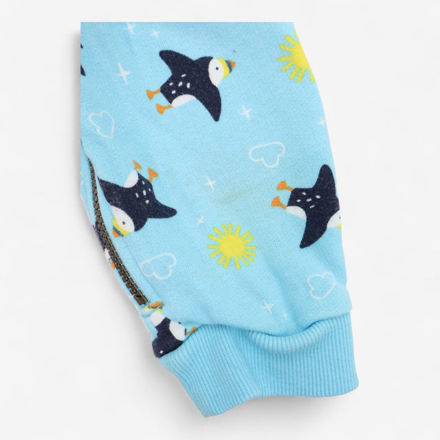 Snugglesuit Blue With Puffins