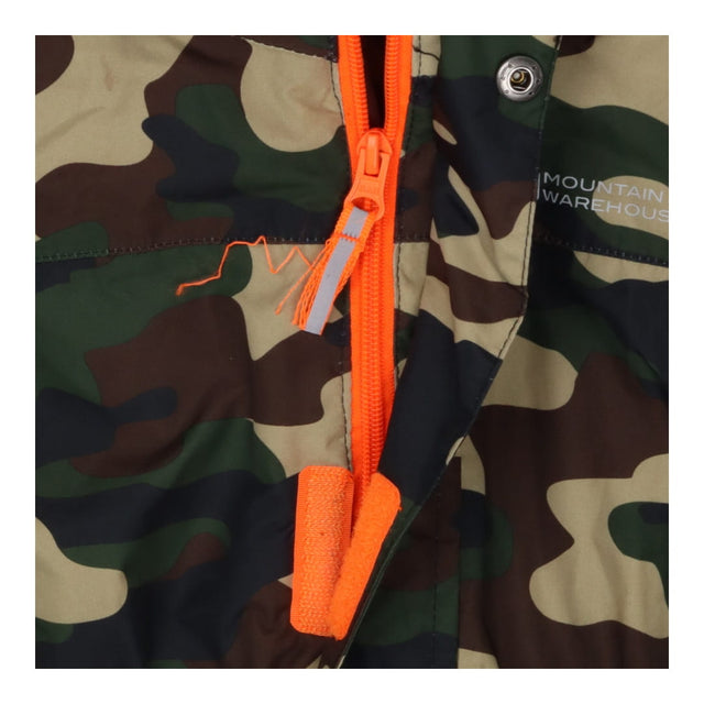 Puddlesuit Camo Orange Fleece Lined
