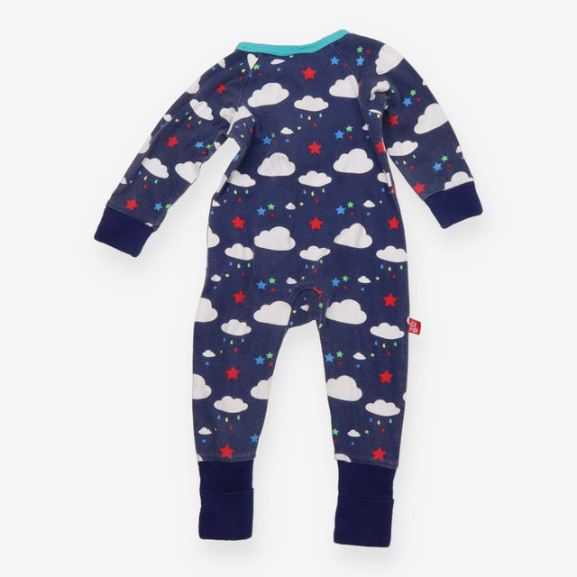 Sleepsuit Blue Night Sky Clouds