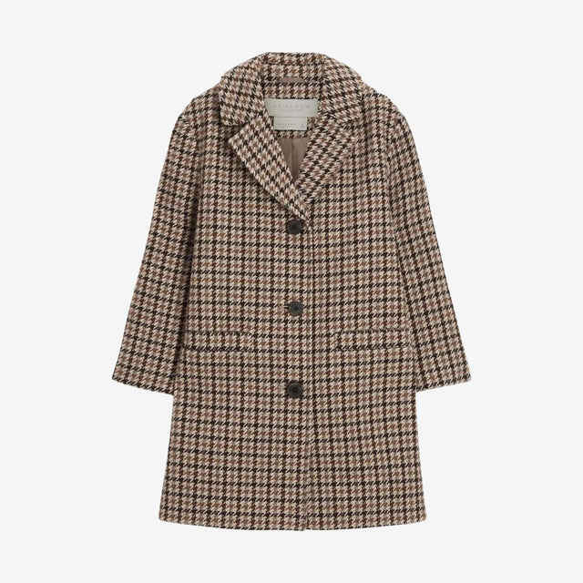 Heirloom Collection Kids' Dogtooth Check Coat