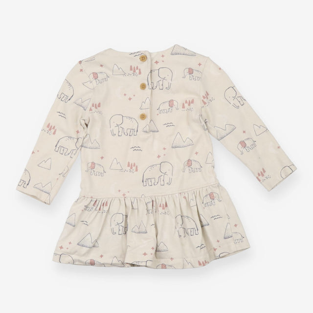 Tunic cream frill mammoths and mountains