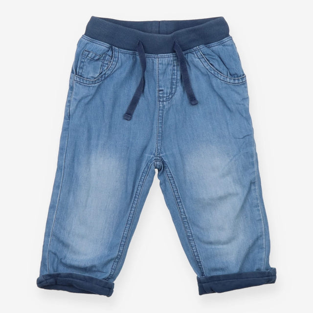 Pull on Chambray Jeans