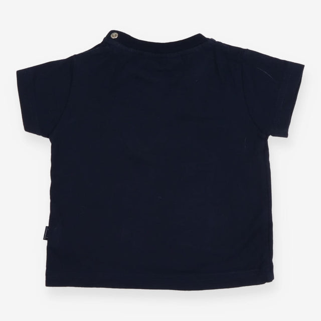 Navy T-shirt Dinosaur Applique