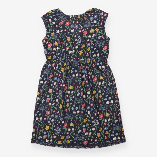 Frugi Bloom navy floral maternity dress