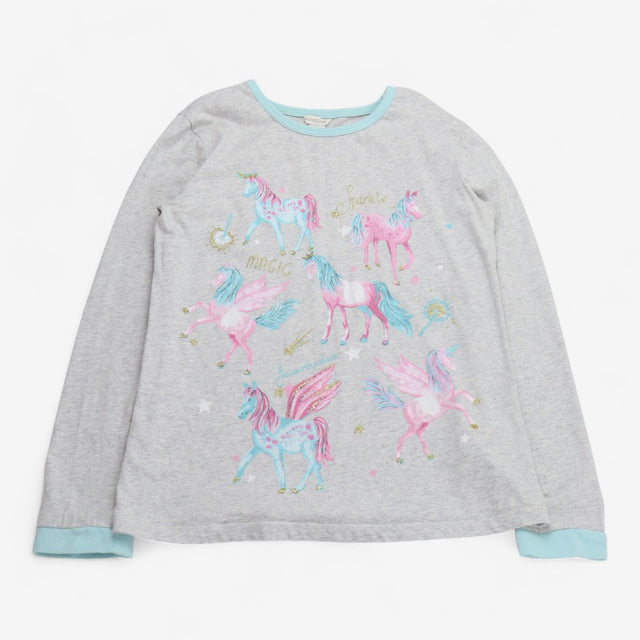 T-shirt Grey Unicorns