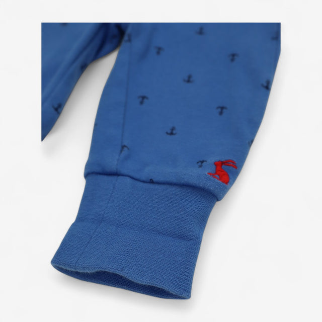 Baby Joggers Blue with Black Anchors