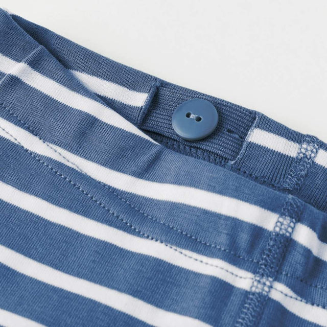 Tennis Blue Stripe Legging