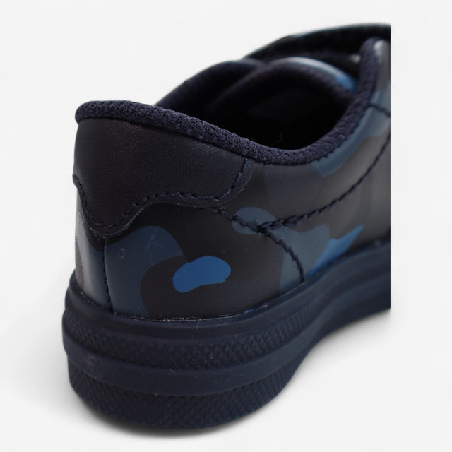Shoes Blue Camo Velcro Strap