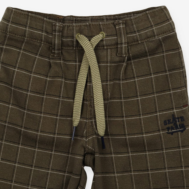 Trousers Green Check Skate A Paris