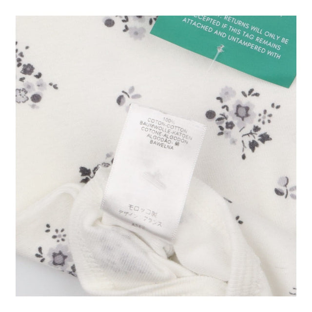 Bodysuits Pink and White Floral 2 Pack