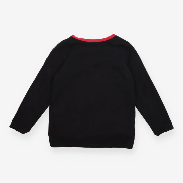 Reversible T Shirt Red, Black Lining with Fun Cars