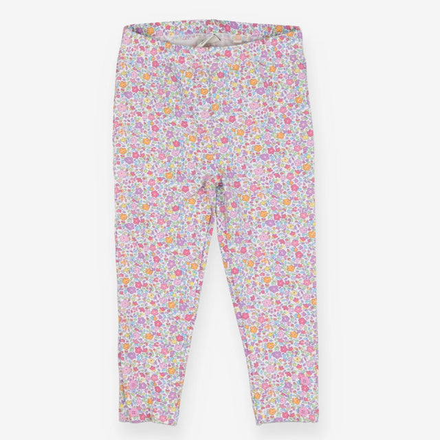 Bright ditsy floral leggings
