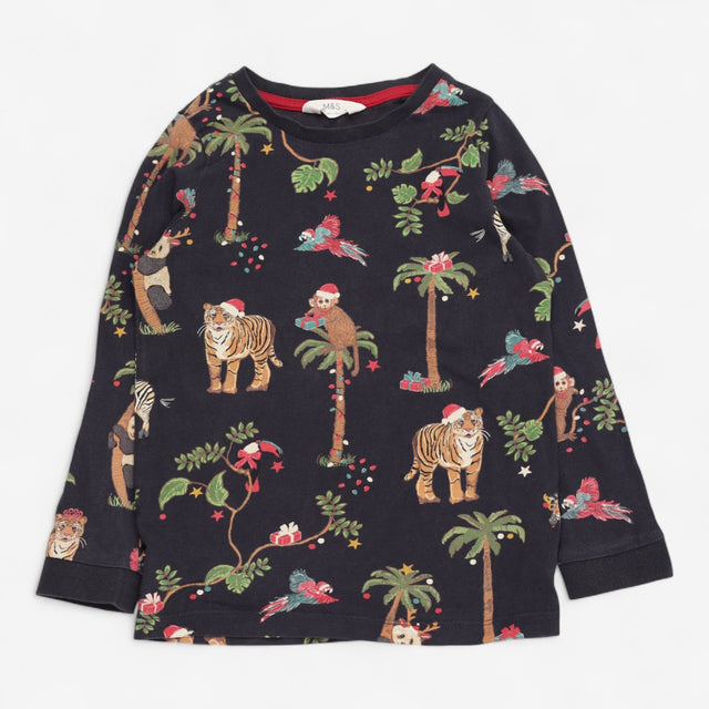 Festive Jungle Animal Pyjamas