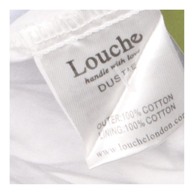Dress Blue White Gingham Check 100% Cotton Sleevel