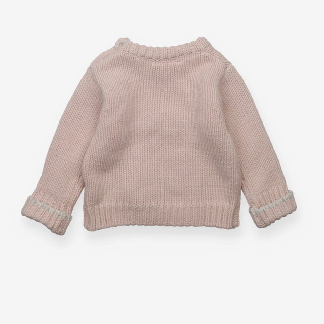 Sweater knit pink Happy