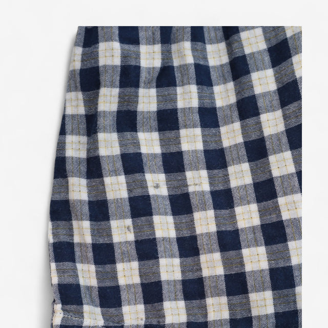 Blue & Yellow Check Dress