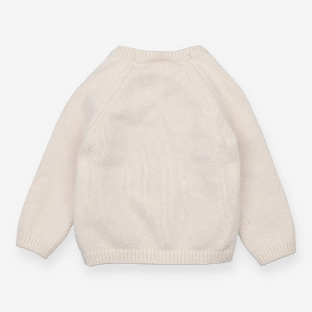 Sweater knit grey penguin
