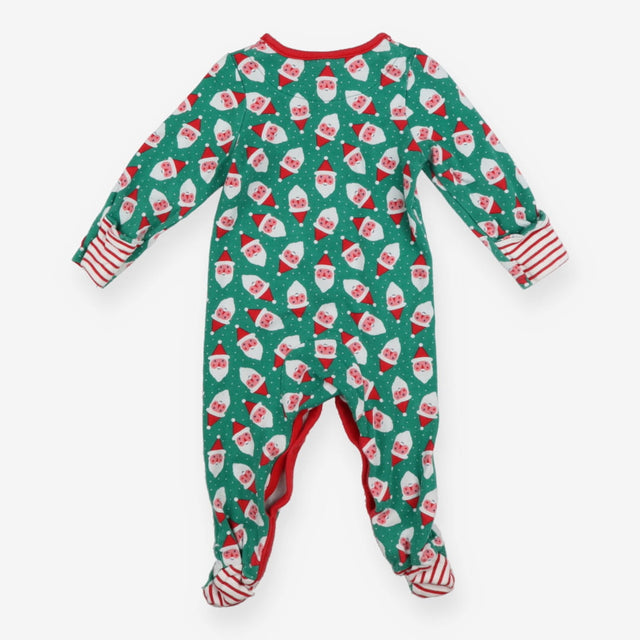 Sleepsuit green Father Christmas