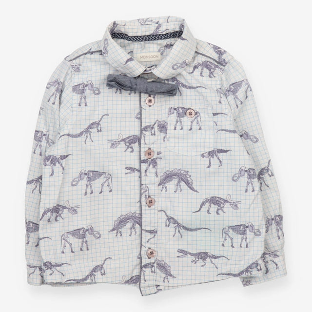 Shirts Dinosaur Bones and Bow Tie