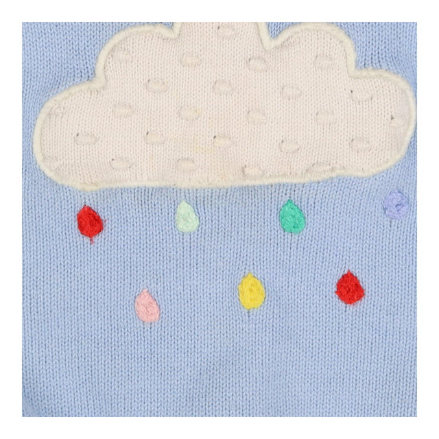 Blue Cloud Knit Sweater
