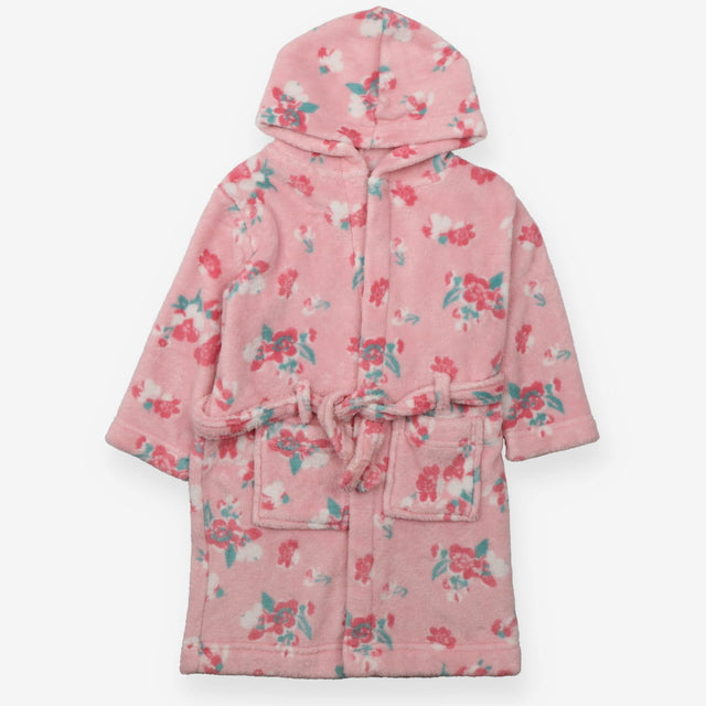 Pink Floral Dressing Gown